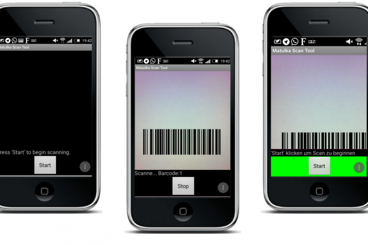 Matulka Electronic Barcode App
